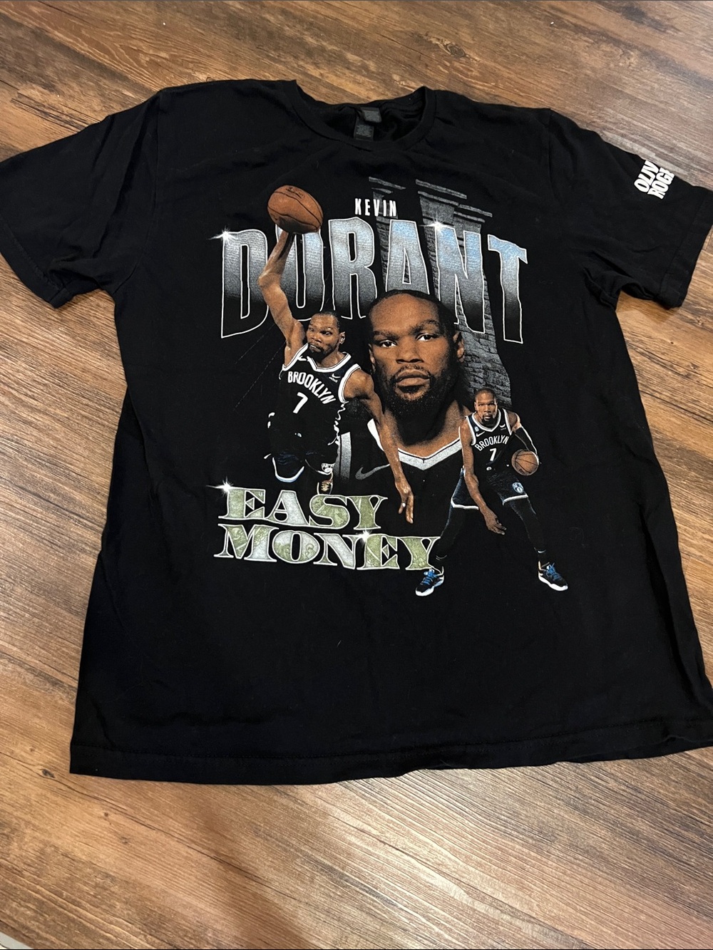 Gildan Kevin Durant X Brooklyn Nets men’s t-shirt size M
